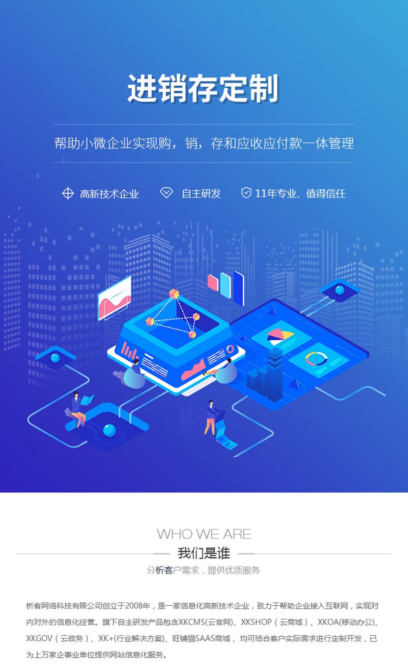 进销存系统定制为中小企业赋能